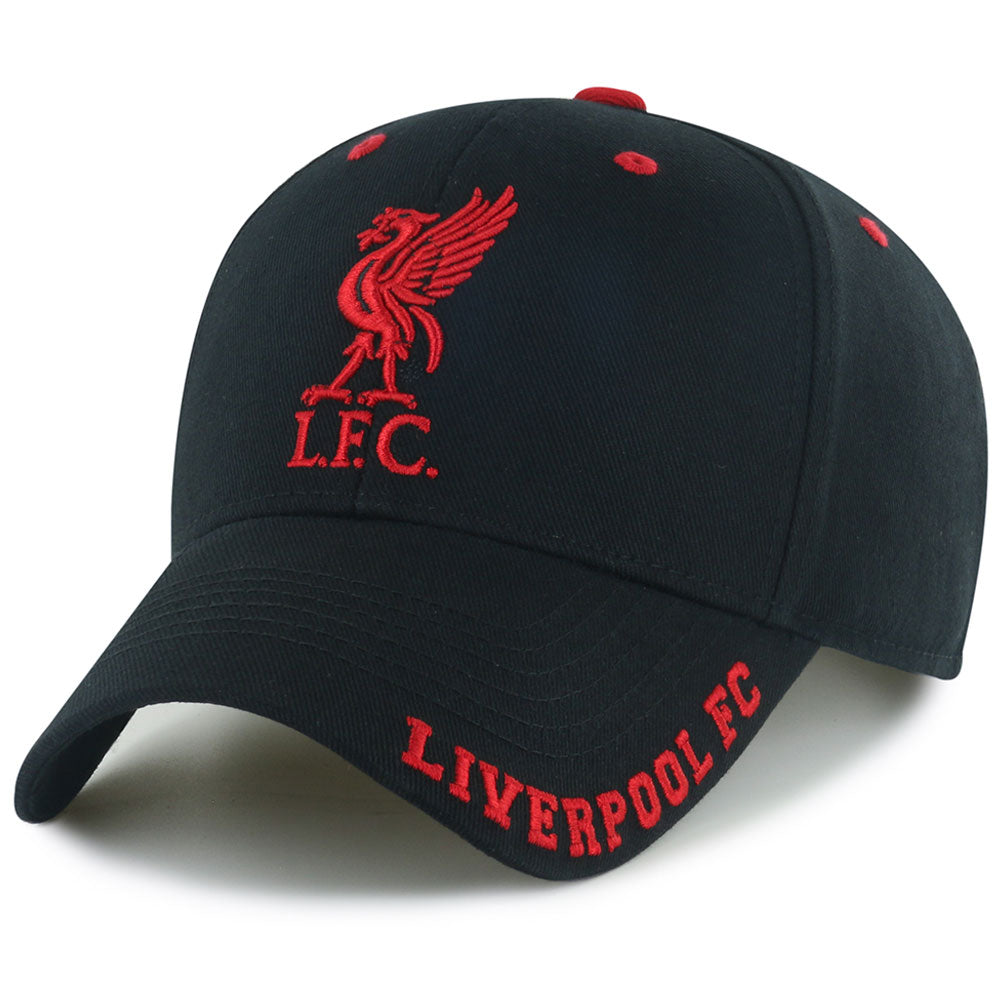 Liverpool FC Frost Black Cap: 1 - Caps & Hats By Liverpool