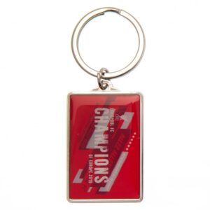 Liverpool FC Champions Of Europe Keyring: 1 - Keyrings By Liverpool