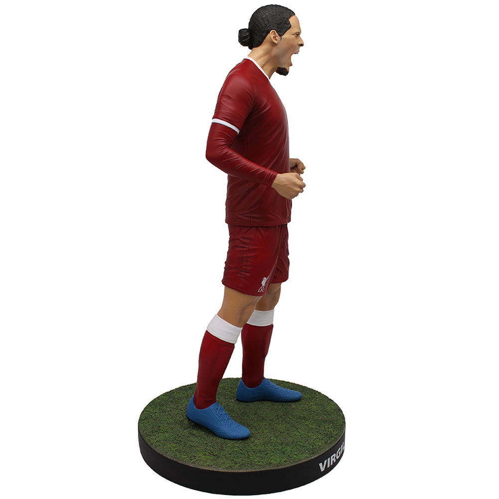 Liverpool FC Football’s Finest Virgil Van Dijk Premium 60cm Statue: 4 - Figures & Collectables By Liverpool