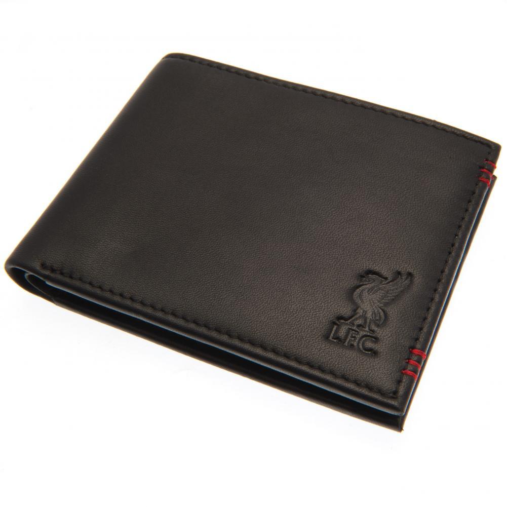 Liverpool FC Leather Stitched Wallet: 1 - Wallets By Liverpool