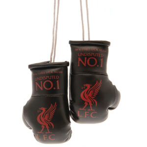Liverpool FC Black Mini Boxing Gloves: 1 - Car Accessories By Liverpool