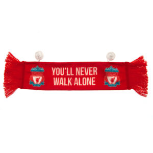 Liverpool FC Mini Crest Car Scarf: 1 - Scarves By Liverpool