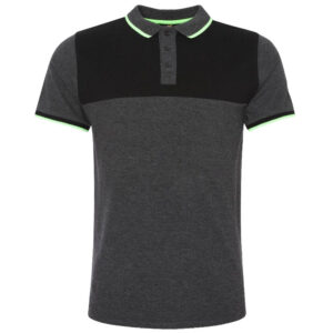 Liverpool FC Neon Panel Polo Mens Charcoal Small: 1 - T-Shirts By Liverpool