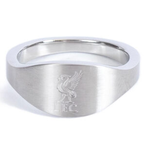 Liverpool FC Stainless Steel Oval Ring: 2 - Jewellery By Liverpool
