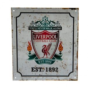 Liverpool FC Retro Logo Sign: 1 - Signs & Plaques By Liverpool