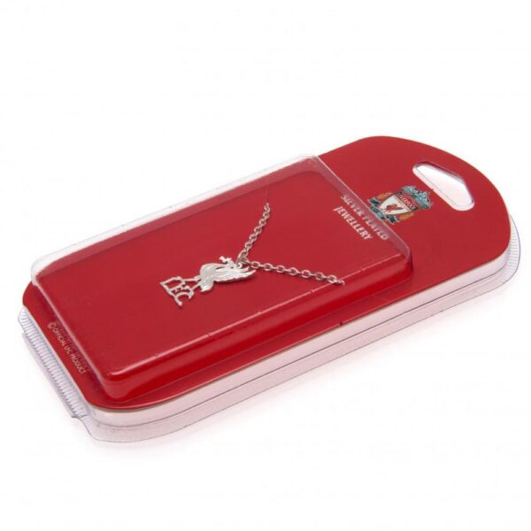 Liverpool FC Silver Plated Pendant & Chain LB: 1 - Jewellery By Liverpool
