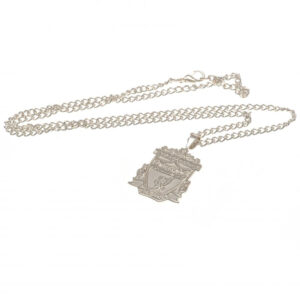Liverpool FC Silver Plated Pendant & Chain XL: 3 - Jewellery By Liverpool