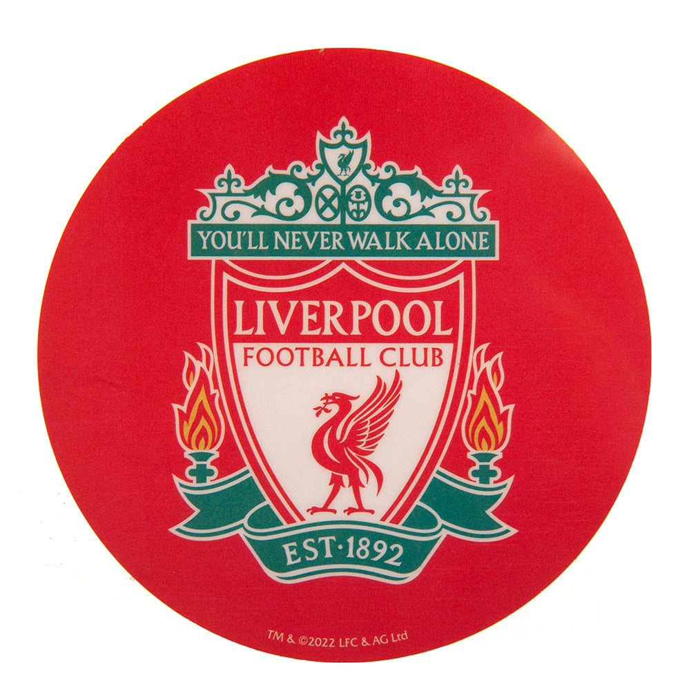 Liverpool FC Crest Car Sticker: 1 - Car Accessories By Liverpool
