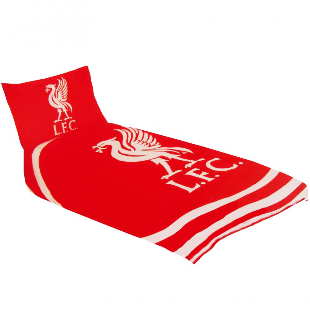 Liverpool FC Pulse Single Duvet Set: 1 - Bedroom By Liverpool