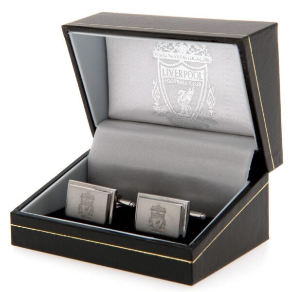 Liverpool FC Stainless Steel Cufflinks: 1 - Cufflinks & Tie Slides By Liverpool