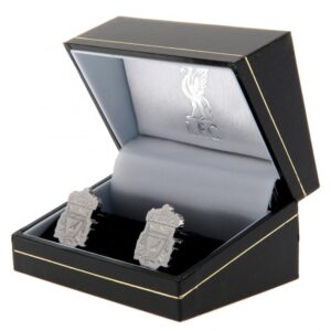Liverpool FC Stainless Steel Formed Crest Cufflinks: 1 - Cufflinks & Tie Slides By Liverpool