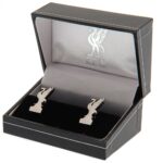 Liverpool FC Stainless Steel Formed Liverbird Cufflinks: 1 - Cufflinks & Tie Slides By Liverpool