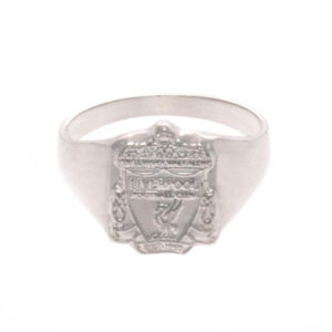 Liverpool FC Sterling Silver Ring Medium: 1 - Jewellery By Liverpool