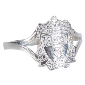 Liverpool FC Sterling Silver Split Shank Ring Medium: 2 - Jewellery By Liverpool