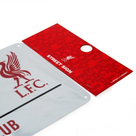Liverpool FC White Street Sign: 3 - Signs & Plaques By Liverpool