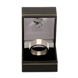 Liverpool FC Stripe Ring Medium: 2 - Jewellery By Liverpool