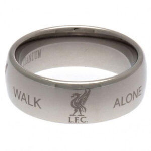 Liverpool FC Super Titanium Ring Large: 4 - Jewellery By Liverpool