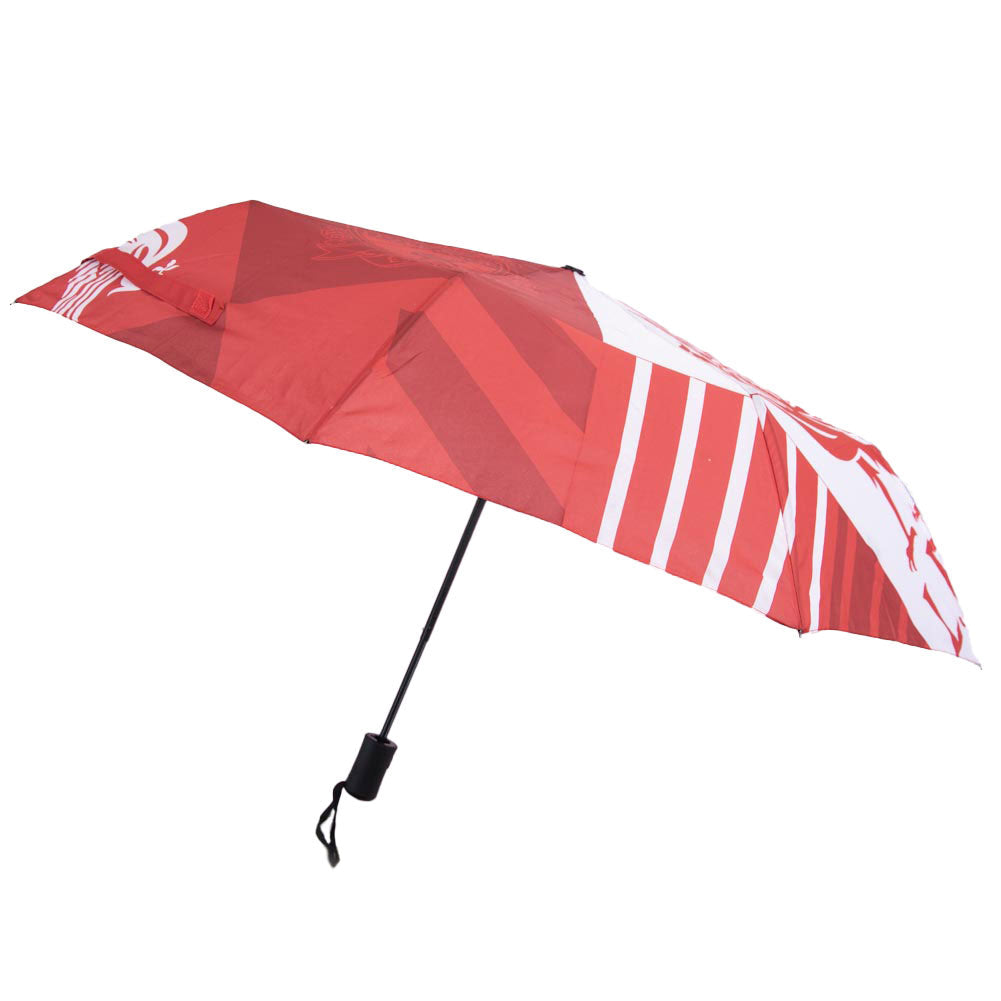 Liverpool FC Red & White Umbrella: 2 - Umbrellas By Liverpool