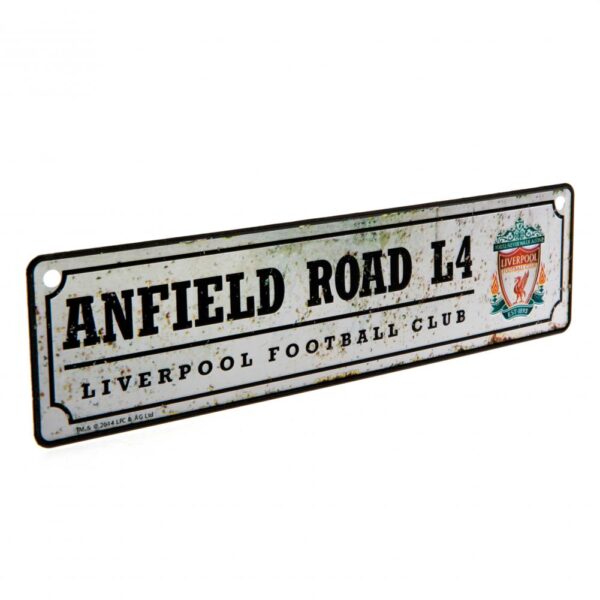 Liverpool FC Retro Window Sign: 2 - Signs & Plaques By Liverpool