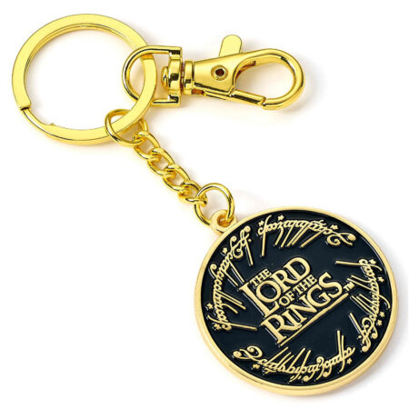 Lord rings charm keyring logo