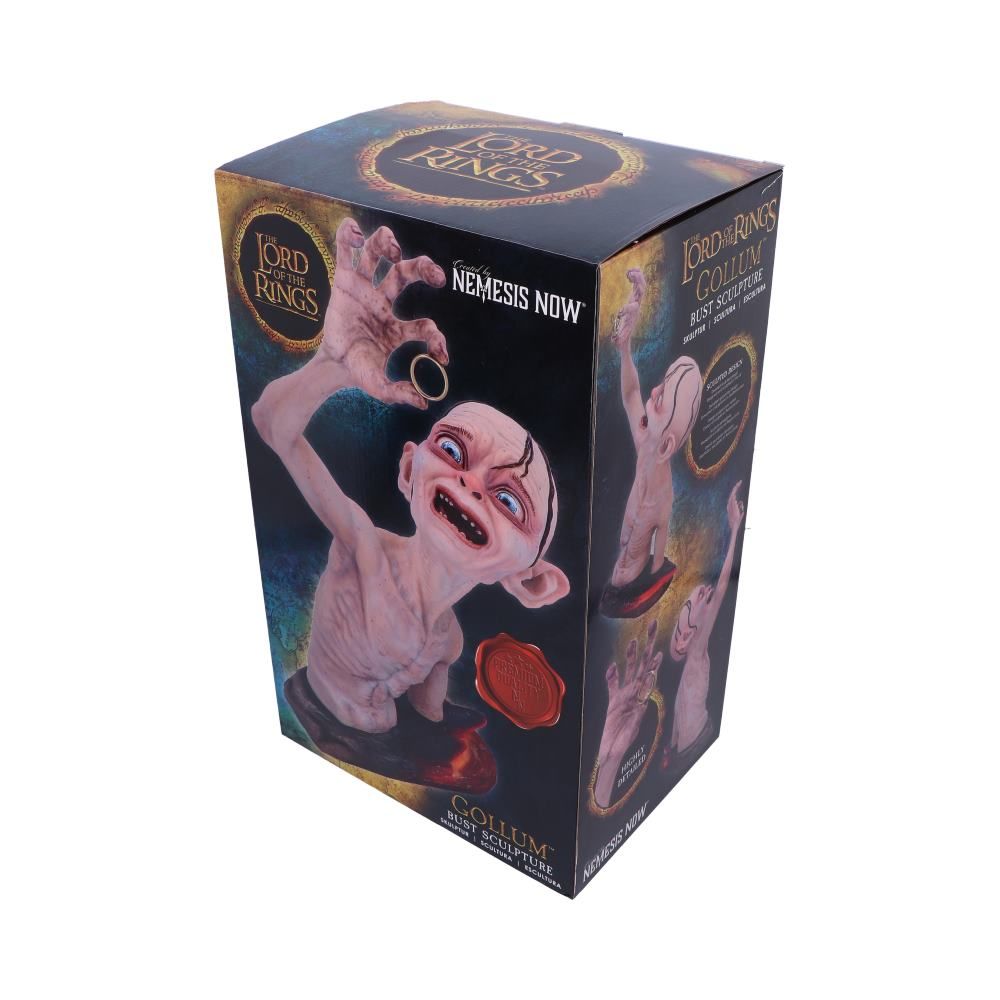 Lord rings collectible gollum bust