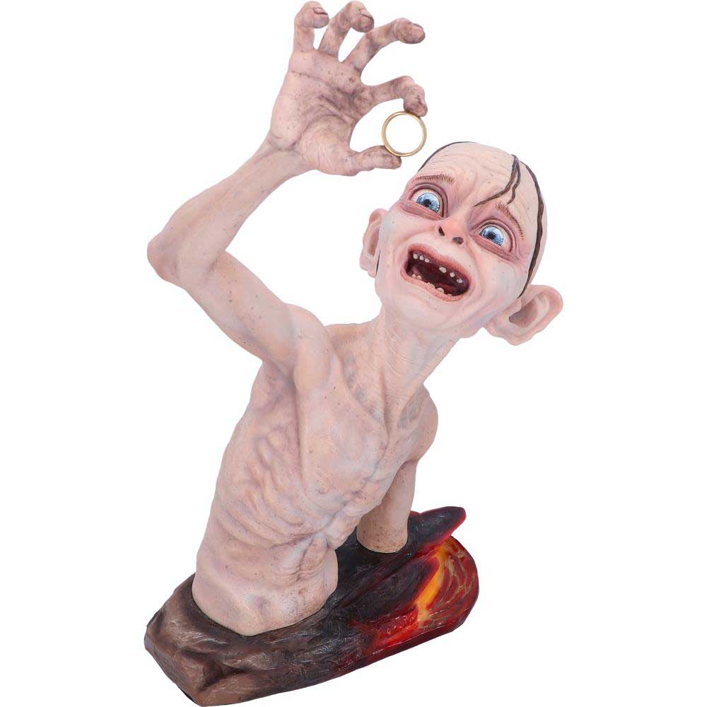 Lord rings collectible gollum bust