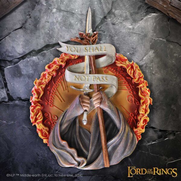 The Lord of the Rings You Shall Not Pass Wall Plaque: 1 - Signs & Plaques By The Lord Of The Rings