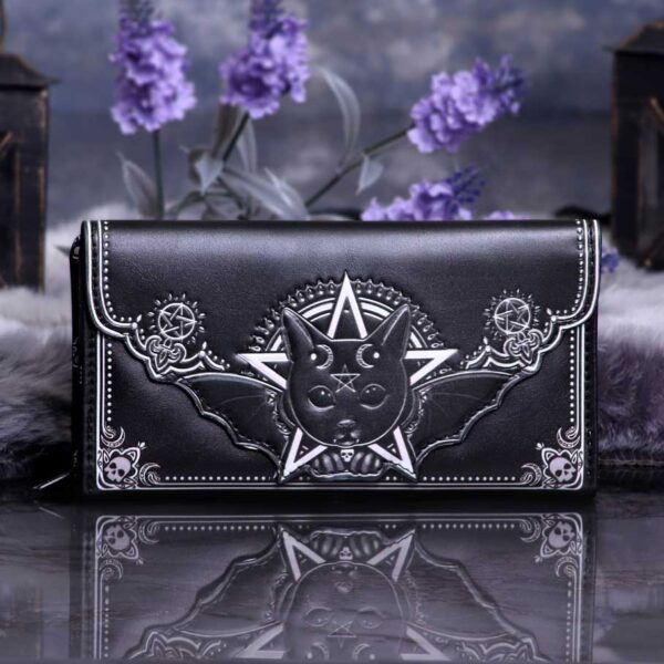 Malpuss Embossed Purse 18.5cm: 1 - Purses By NN Designs