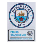 Manchester City FC A4 Car Decal: 1 - Car Accessories By Manchester City
