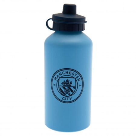 Manchester City FC Aluminium Drinks Bottle MT: 1 - Water Bottles By Manchester City