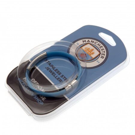 Manchester City FC Colour Silicone Bracelet: 1 - Jewellery By Manchester City