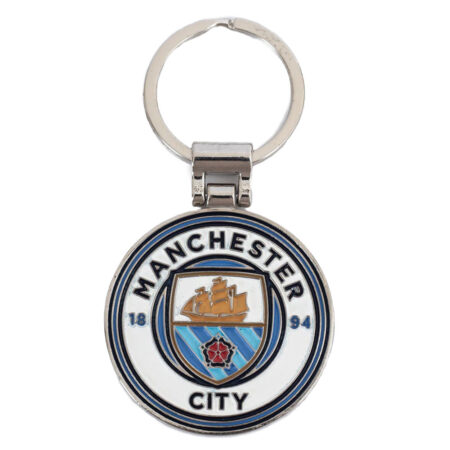 Manchester City FC Executive Crest Keyring: 2 - Keyrings By Manchester City
