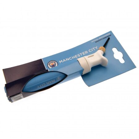 Manchester City FC Dual Action Football Pump: 3 - Balls By Manchester City
