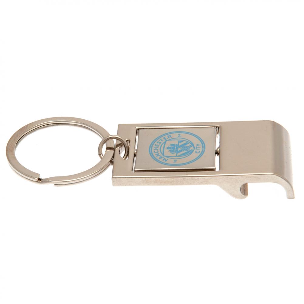 Manchester City FC Executive Bottle Opener Keyring: 3 - Keyrings By Manchester City