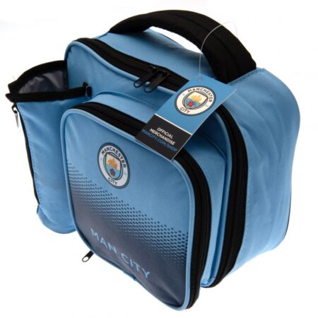 Manchester City FC Fade Lunch Bag: 3 - Bags By Manchester City