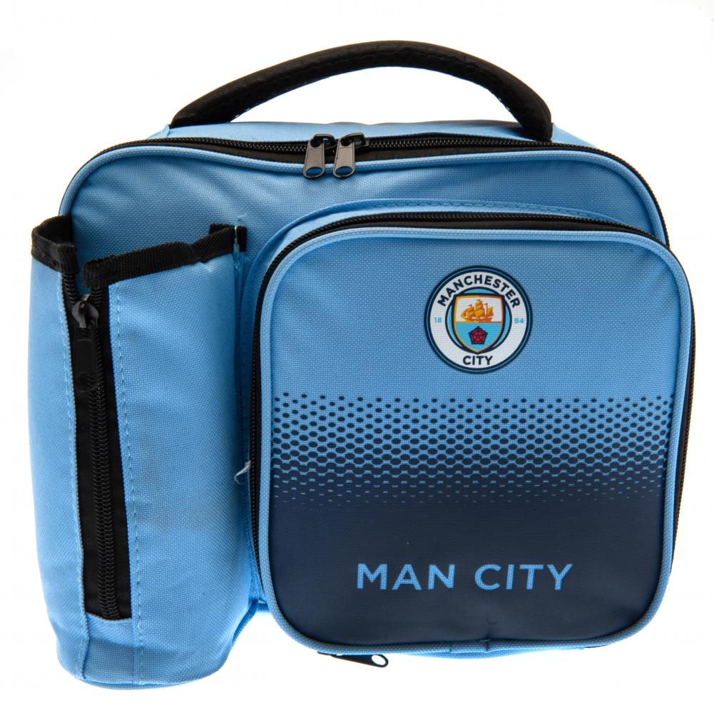 Manchester City FC Fade Lunch Bag: 1 - Bags By Manchester City