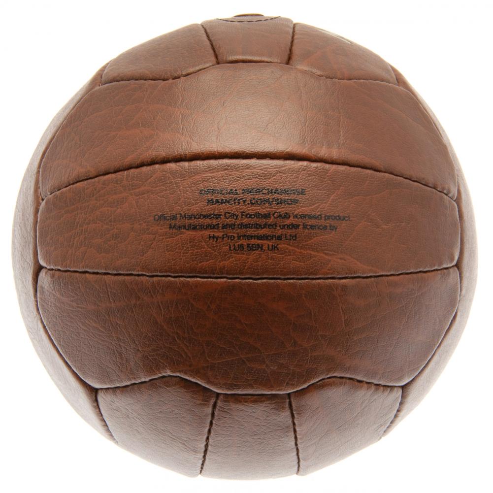 Manchester City FC Faux Leather Football: 3 - Balls By Manchester City