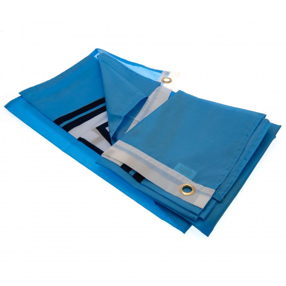 Manchester City FC Core Crest Flag: 3 - Flags & Banners By Manchester City
