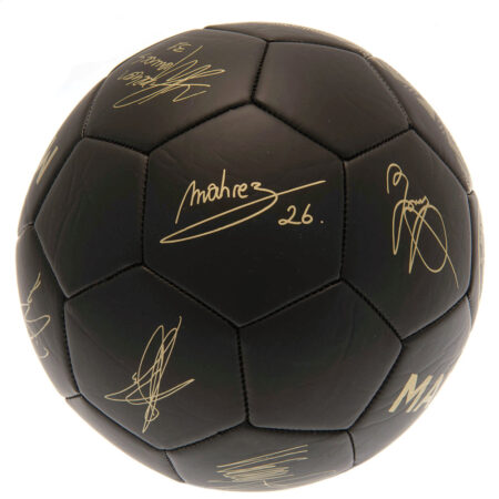 Manchester City FC Sig Gold Phantom Football: 3 - Balls By Manchester City