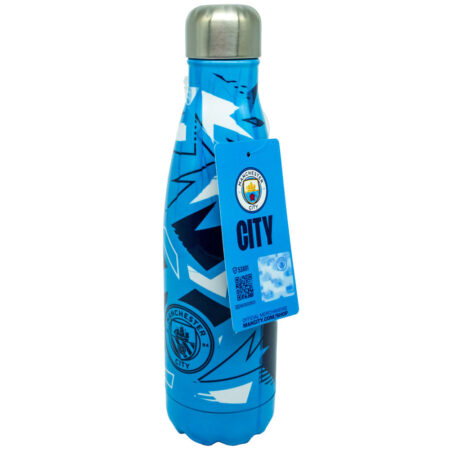 Manchester City FC Fragment Thermal Flask: 1 - Water Bottles By Manchester City