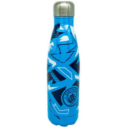 Manchester City FC Fragment Thermal Flask: 3 - Water Bottles By Manchester City