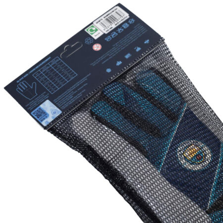 Manchester City FC Fuse Goalkeeper Gloves Yths: 3 - Gloves By Manchester City