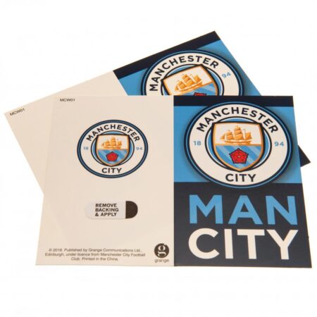 Manchester City FC Crest Gift Wrap: 2 - Gift Wrap & Bags By Manchester City