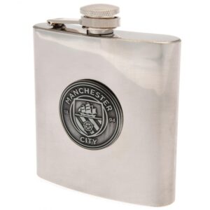 Manchester City FC Hip Flask: 1 - Hip Flasks By Manchester City