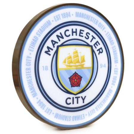 Manchester City FC 12 Inch LED Wall Light: 2 - LED Lighting By Manchester City