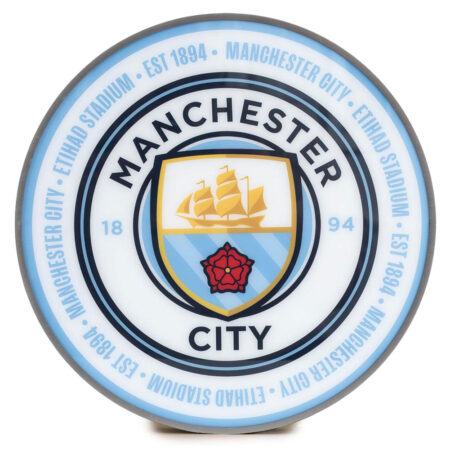 Manchester City FC 12 Inch LED Wall Light: 3 - LED Lighting By Manchester City