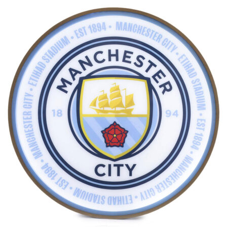 Manchester City FC 12 Inch LED Wall Light: 1 - LED Lighting By Manchester City