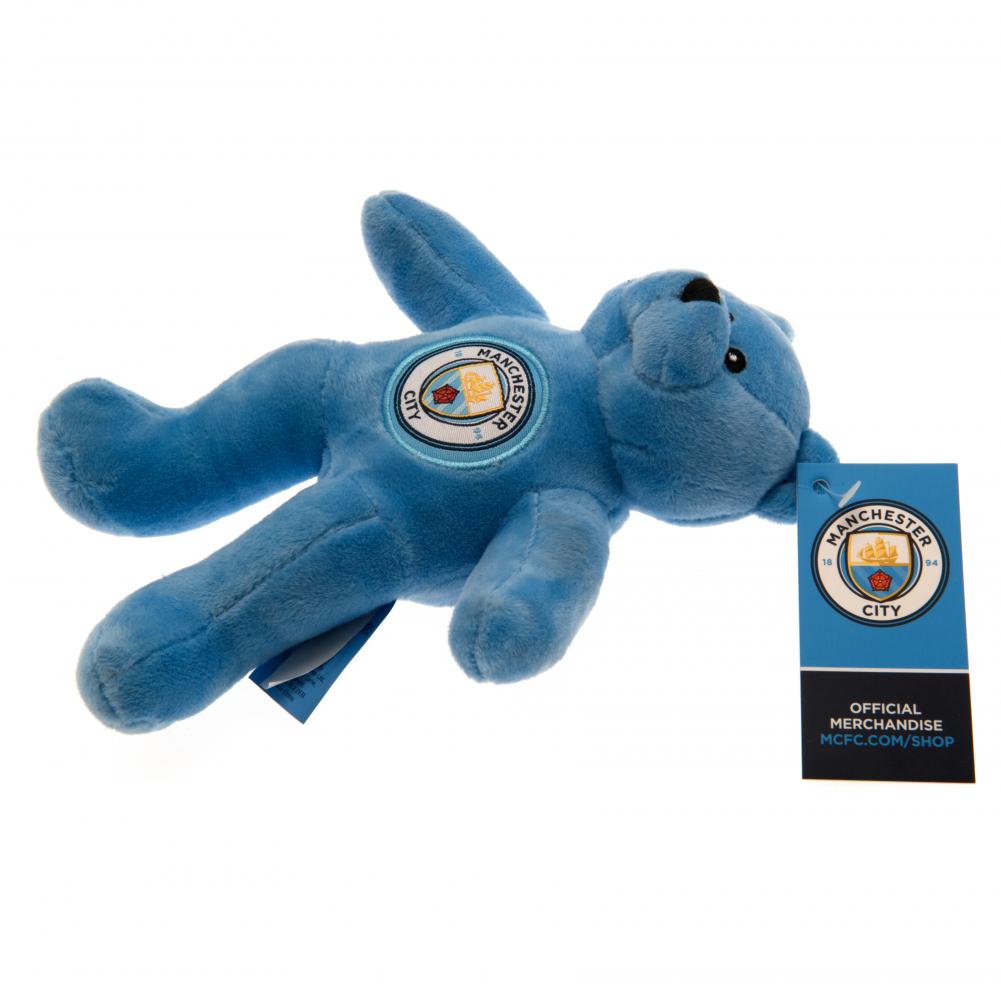 Manchester City FC Mini Bear: 3 - Teddy Bears & Soft Toys By Manchester City