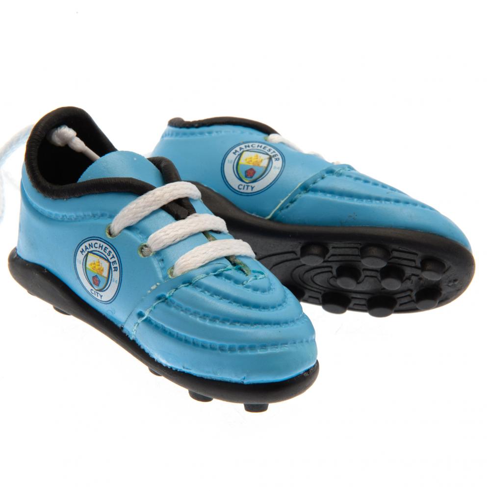 Manchester City FC Mini Football Boots: 2 - Car Accessories By Manchester City