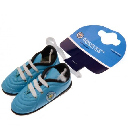Manchester City FC Mini Football Boots: 3 - Car Accessories By Manchester City